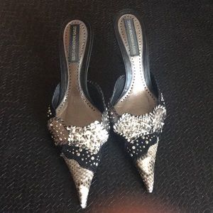 Steve Madden Luxe Studded Kitten Heels